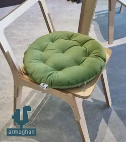 نشیمن صندلی گرد دوخت دار