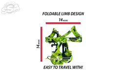 ACCUBOW WARM UP TOOLS ACCUBOW 2.0 FOLDABLE GREEN MANTIS