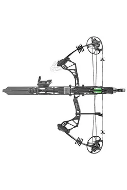 EK POELANG BOW PACKAGE WHIPSHOT 6 ARROWS MAGAZINE 15-50LBS 22-28″ BLACK