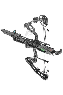 EK POELANG BOW PACKAGE WHIPSHOT 6 ARROWS MAGAZINE 15-50LBS 22-28″ BLACK