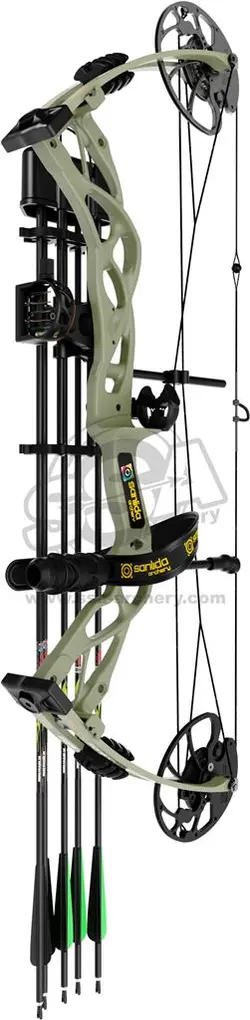 SANLIDA DRAGON X9 COMPOUND BOW PACKAGE