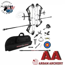 TOPOINT T1 TARGET COMPOUND BOW PACKAGE