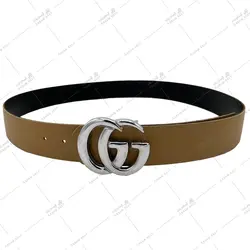 کمربند 3/5 سانت گوچی نقرای