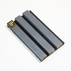 پنل چوبی آی پنل با روکش چوب اش طوسی تیره Dark gray کد 7005