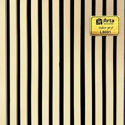 پنل دیواری چوبـی آی پنل تــرمو سفیـد کد 8001 Thermo white