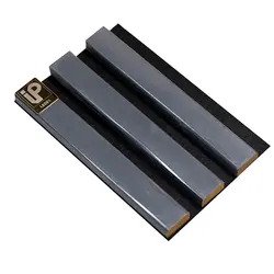 پنل دیواری چوبی آی پنل ترمو طـوسی تیره dark gray کد 8005