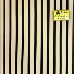 پنل دیواری چوبی آی پنل ترمو طوسی روشن light gray کد 8006