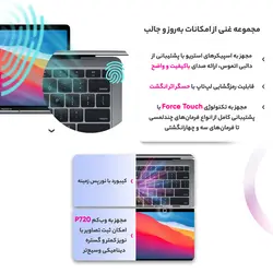 لپ تاپ اپل 13.3 اینچی مدل MacBook Air MGN63 2020 LLA