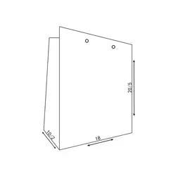 پاکت هدیه کد 1069 بسته 2 عددی