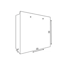 پاکت هدیه کد 1070 بسته 2 عددی