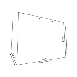 پاکت هدیه کد 1079 بسته 2 عددی