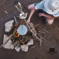 گیره نگهدارنده سه پایه آشپزی