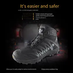 نیم بوت تاکتیکال ESDY مشکی