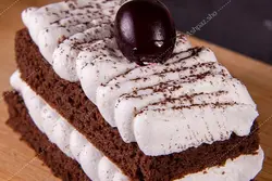 آموزش و طرز تهیه کیک دسر خامه ای