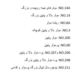 ست کلمپ رابردم 10 عددی