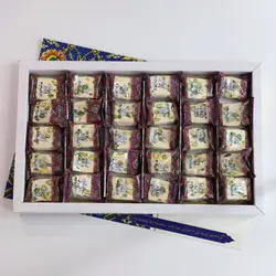 گز لقمه ۳۸ درصد پسته ۲۵۰ گرمی