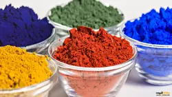 پیگمنت های پودری معدنی رنگی