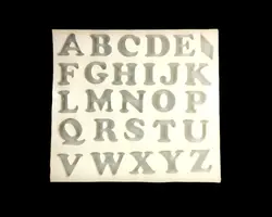 حروف انگلیسی