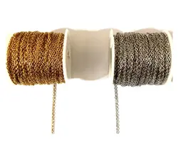 زنجیر استیل رنگ ثابت زیورآلات