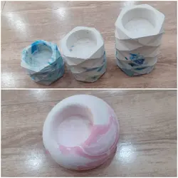 قالب سیلیکونی جا وارمری (شمعی)