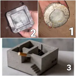 قالب سیلیکونی زیرسیگاری