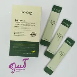 ماسک خواب ساشه 20 عددی کلاژن ساز و سفید کننده بیوآکوا BQY92885