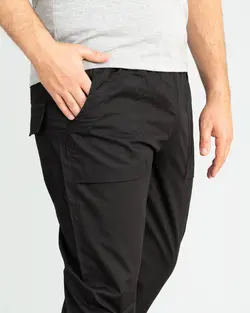 شلوار نجفی تترون مشکی SM21009