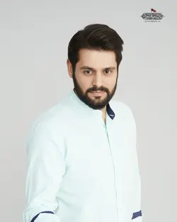 پیراهن پنبه ساده یقه فرنچ کد PS21059