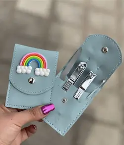 ست مانیکور رنگین کمونی