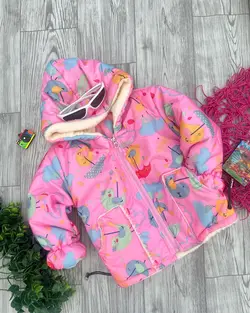 کاپشن صورتی گنجشک