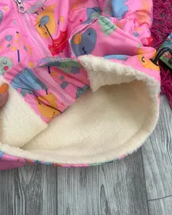 کاپشن صورتی گنجشک