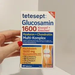 گلوکوزامین ۱200 تتسپت آلمان 30 عددی tetesept Glucosamine 1200