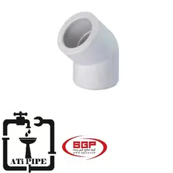 زانو 45 درجه 40 اذین