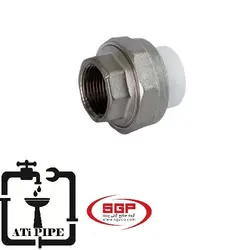 مهره ماسوره یکسر جوش 50*1/2-1 اذین