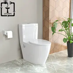 توالت فرنگی چینی کرد مدل انتوریوم شیردار درجه 1
