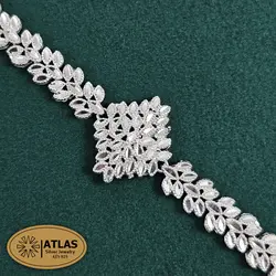 دستبند نقره تراش