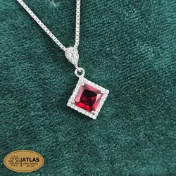 نیمست نقره جواهری زنانه رنگی مدل NS1