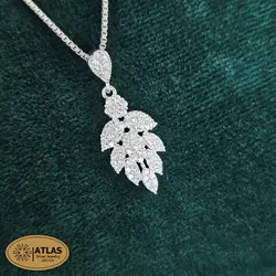 نیمست نقره جواهری زنانه مدل NJ28