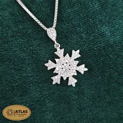 نیمست نقره دخترانه دانه برفی مدل NM7