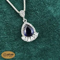 نیمست نقره جواهری زنانه رنگی مدل NA1