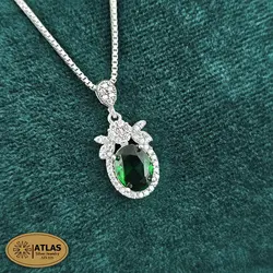 نیمست نقره جواهری زنانه رنگی مدل NO6