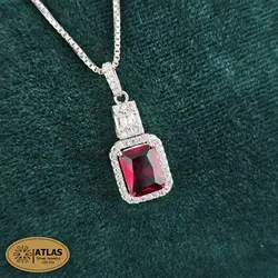 نیمست نقره جواهری زنانه رنگی مدل NR2