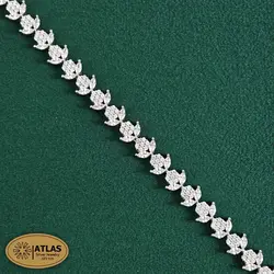 دستبند نقره زنانه جواهری مدل B19