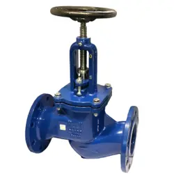 شیر گلاب (سوزنی) چدنی PN16-F1 هیو سایز 8 اینچ