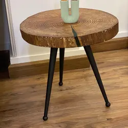 میز عسلی چوبی| کد 410T