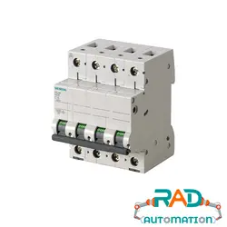 فیوز مینیاتوری زیمنس موتوری  چهار پل