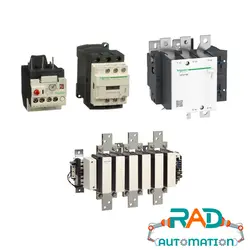 کنتاکتور اشنایدر ولتاژ بوبین 24 ولت   تیپ F