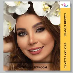 لنز طبی رنگی کریستال کالرز