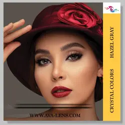 لنز طبی رنگی کریستال کالرز
