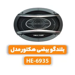 بلندگو بیضی هکتور مدل HE-6935speaker Hector model HE-6935